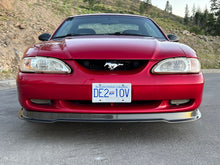 Load image into Gallery viewer, 1994-1998 Mustang carbon fiber front lip splitter SN95
